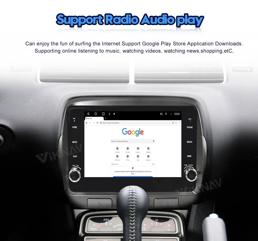 10.25inch Android screen Head Unit For 2010-2015 Chevrolet Camaro Multimedia Player GPS Navigation Wireless Carplay