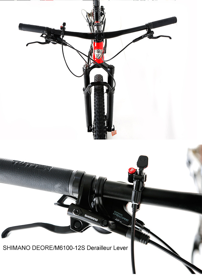 29er Hydraulic Disc Brake Aluminum Alloy Full Suspension Mountain Bicycle