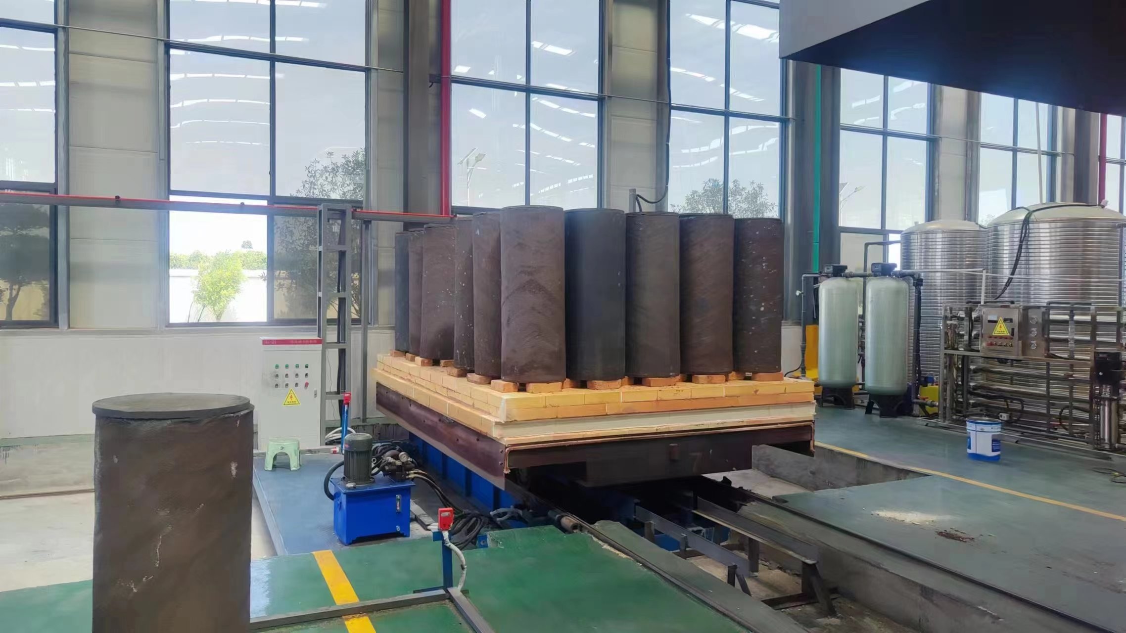 Coal Natural Gas Oil Fuel Tunnel Kiln Automatic Continuous Kiln Process Customized