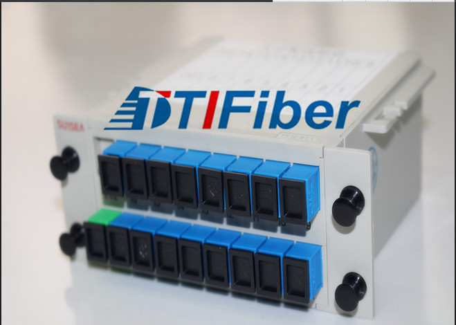1x8 1x16 PLC Fiber Optic Splitter Box , FC / SC / LC / ST , PC / UPC / APC