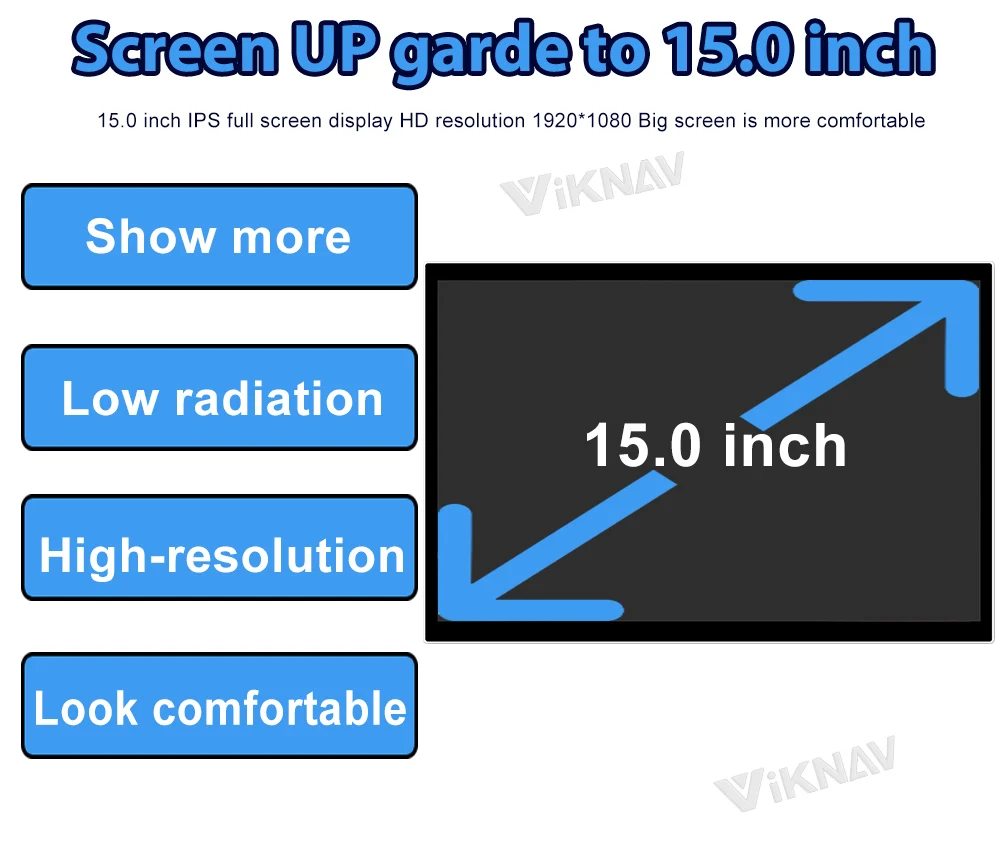 15 Inch Touch Screen Android Car Radio Replacement for Chevrolet Camaro 2010 - 2015 Car Stereo Upgrade Carplay