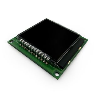 Custom Segment LCD Display Module VA Transmissive Negative View