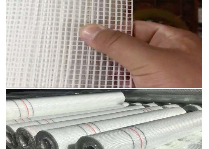 100g 1m X 50m Window Screen Mesh Fabric 18x18 Mesh Pvc Coated Fiberglass