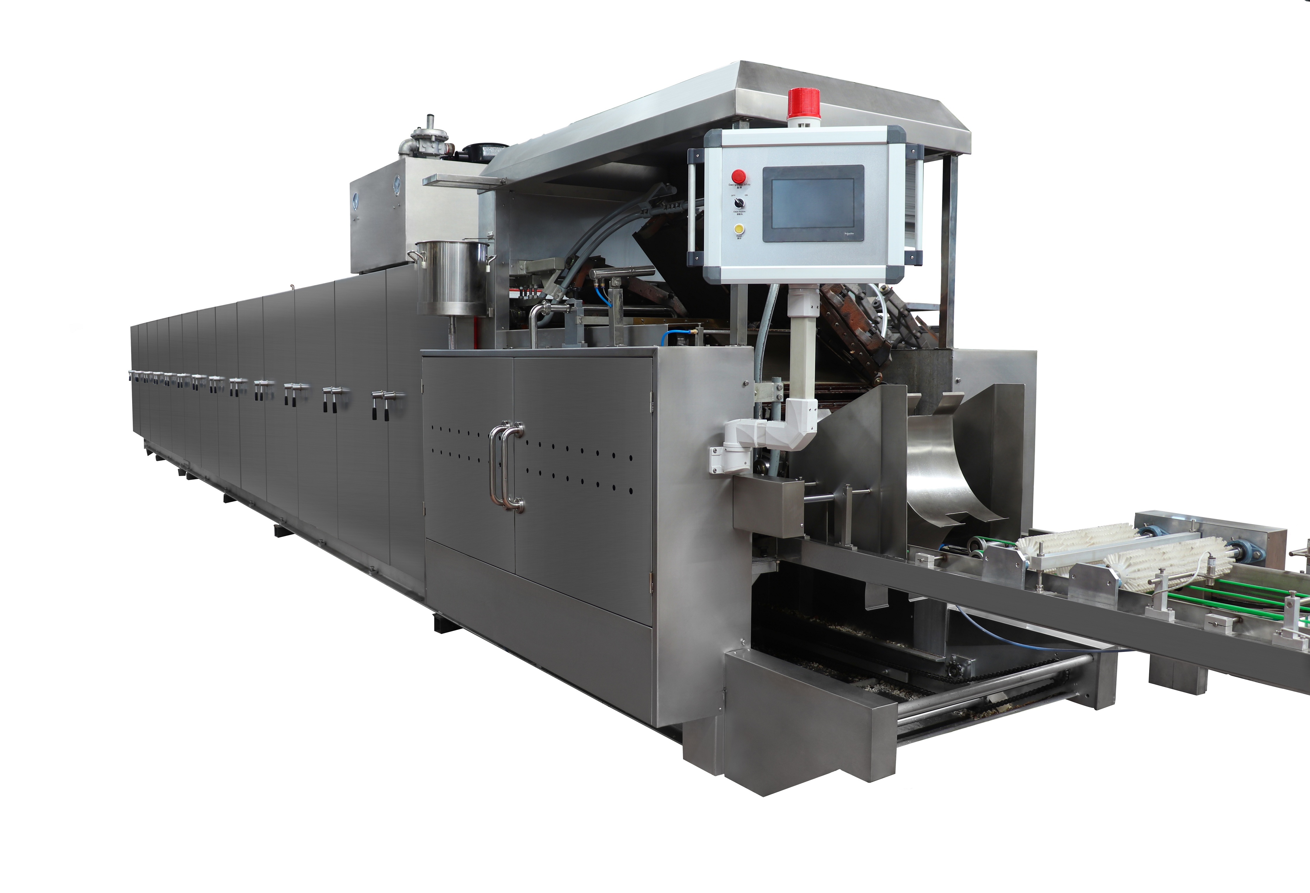 63 Plates 220kg/Hr Wafer Biscuit Equipment , Biscuits Maker Machine