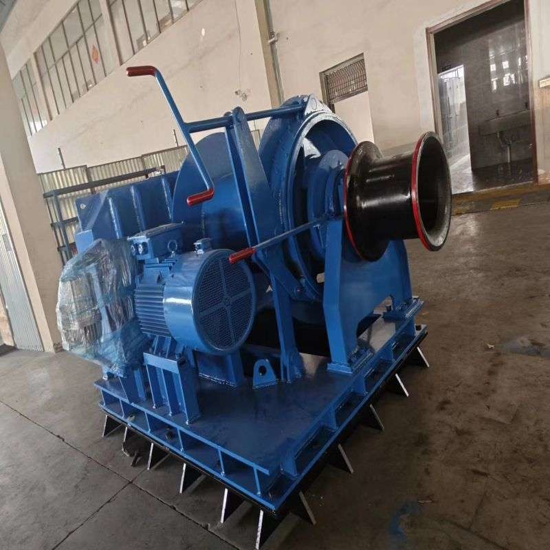2000kg Marine Electric Winch Marine towing winch For Boat Yacht Ship