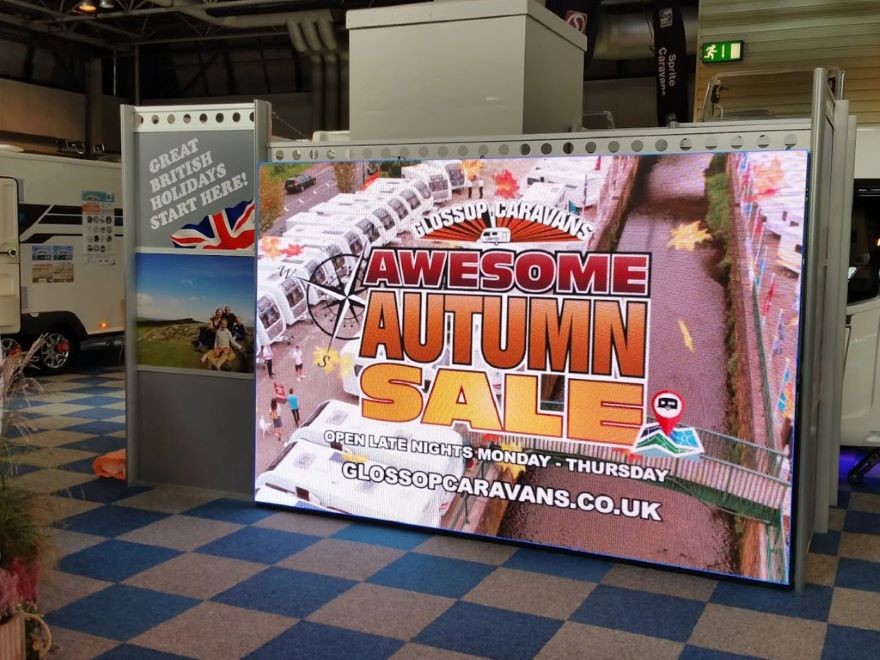 High Contrast AC100~240V Outdoor Advertising Billboard P5mm Front Access