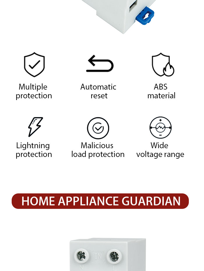 A New Generation of High Quality Double row Over and Under voltage protector