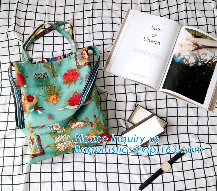 Professional Cosmetic Bag Canvas Zipper Pouch Wholesale, Private Label Makeup Bag, Canvas Bag with Zipper bagplastics