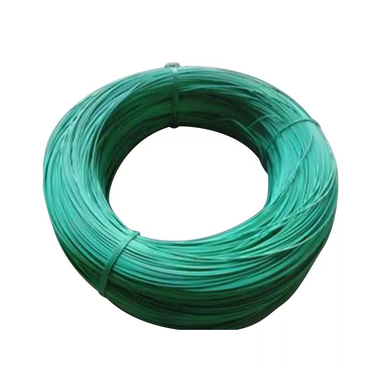 Yellow 1.2mm Pvc Coated Iron Wire Metal Tight Customized