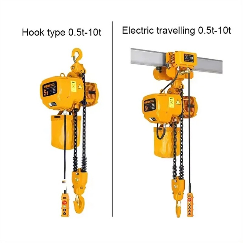 OEM Electric Chain Hoist Remote control Workshop Use for I-Beam and Jib Crane