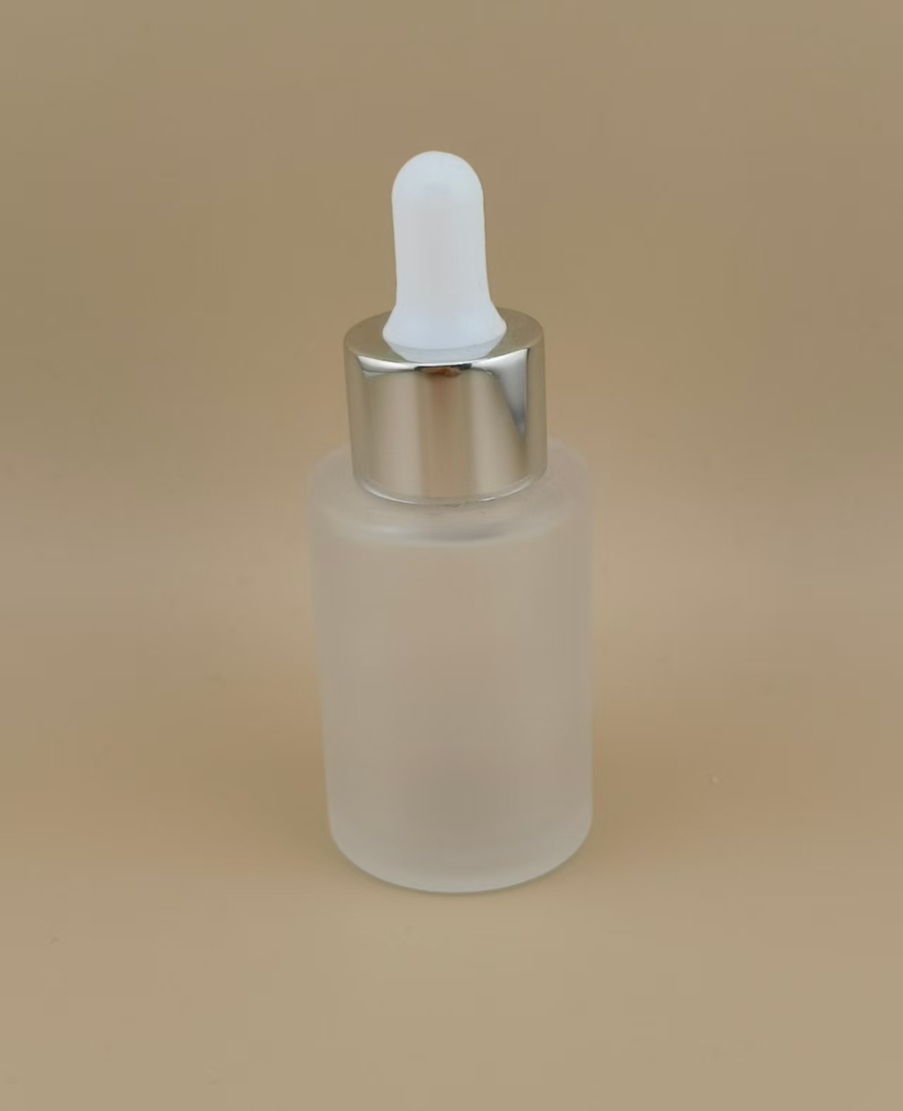 New Design Matte Clear Smooth Round Dropper Bottle K-GBL30 for Essence