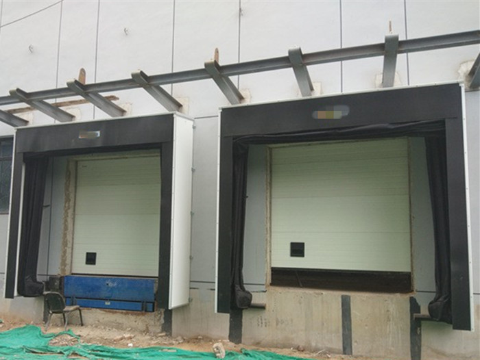 Loading Bay Dock Door Inflatable Dock Shelters Around Freeze Storehouse Dock Door Form Excellent Sealing