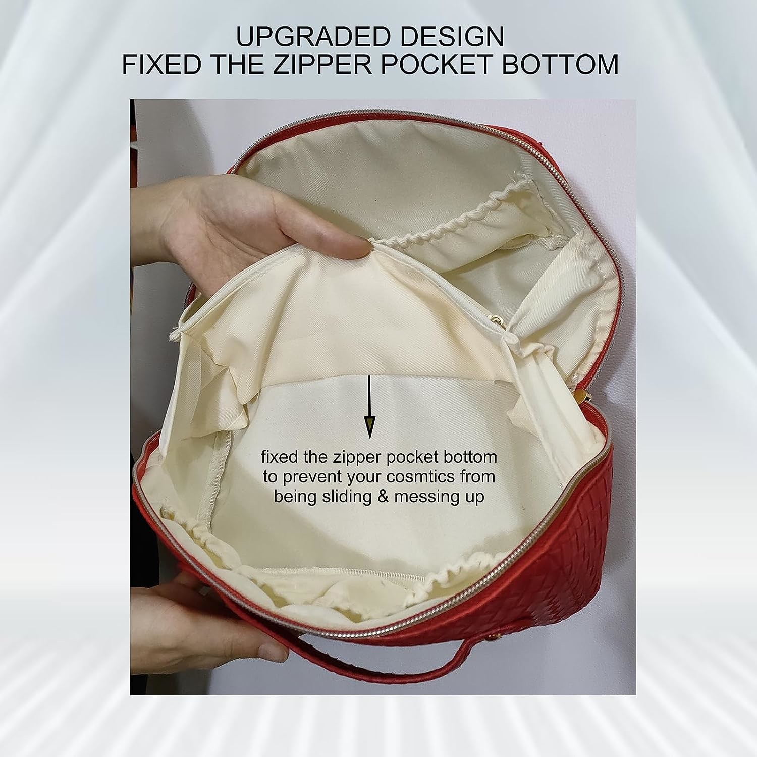 Waterproof Makeup Bag Shockproof Toiletry Bag With Multi Pocket