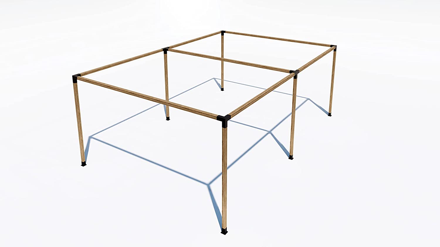 Powder Coated Steel Brackets Pergola Extender Bracket Kit with Stamping Work Process