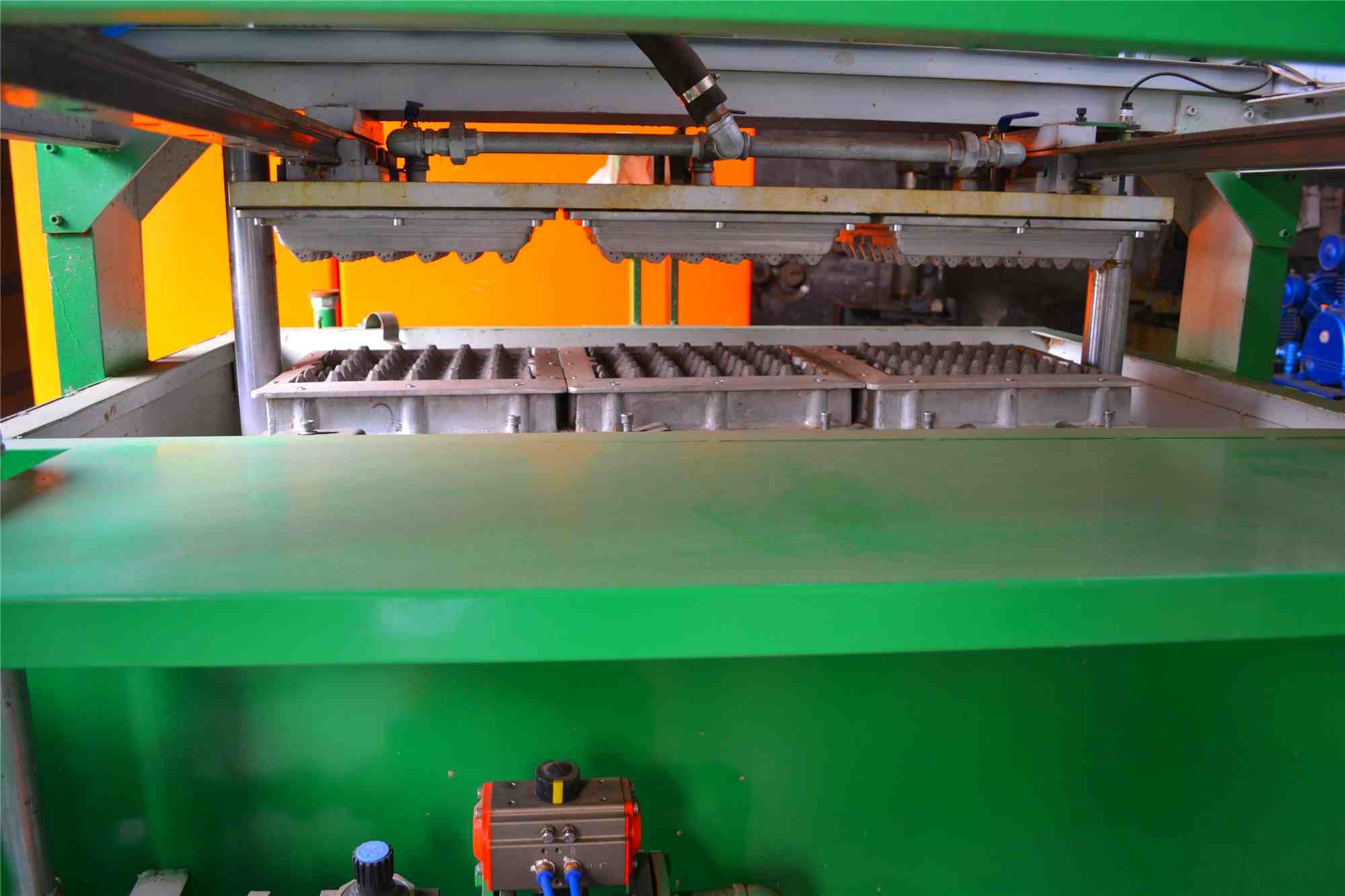 Reciprocating Type Egg Tray Production Line Pulp Molding Machine Small Capacity