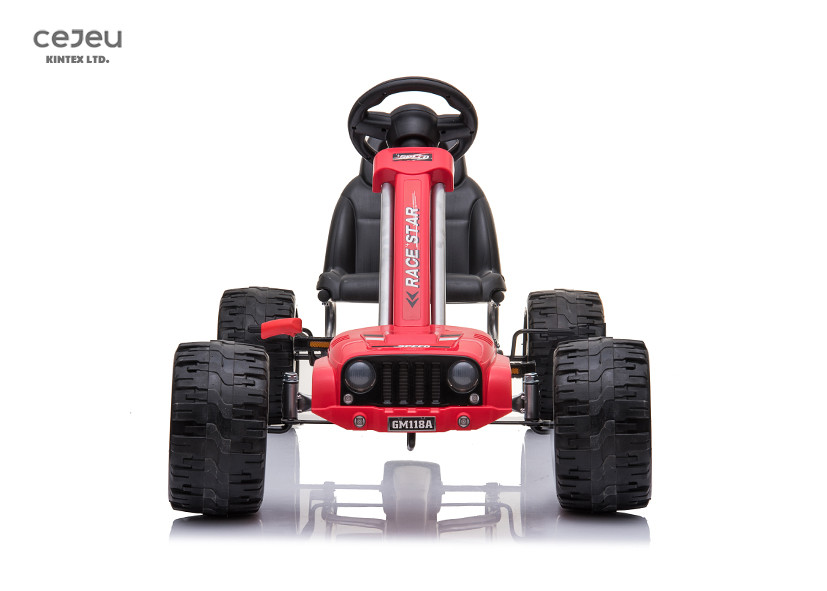 LL 1802 Kids Go Karts 3KM/H Four Wheel Pedal Cart 113*68*64CM