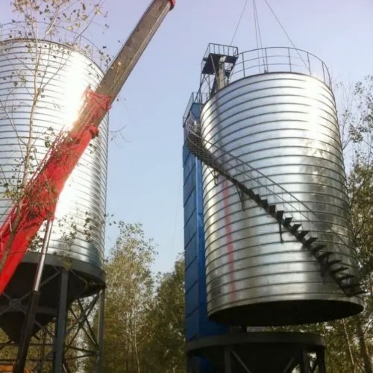 Corrosion-resistant Spiral silo
