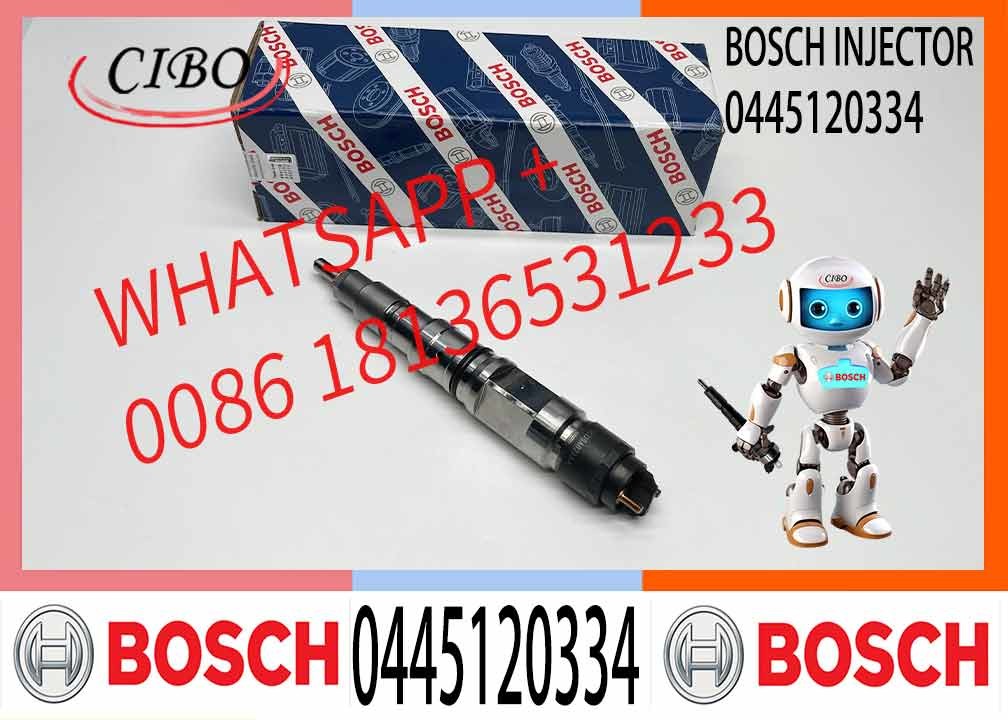 Neutral Injector 0445120334 Heavy Truck Injector 0445 120 334 Auto Parts Injection 0 445 120 334 for Diesel Car