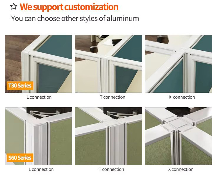 Modern Design Office Furniture High End Office Table Workstation Office Desk And Chair Set
