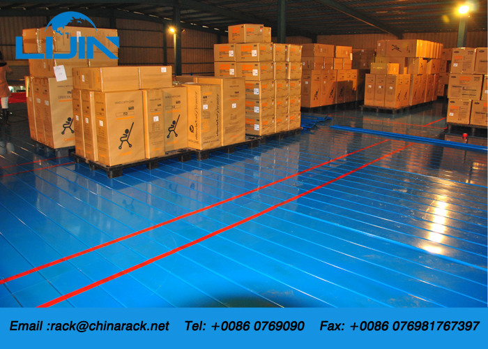Professional Metal Industrial Mezzanine Floors Platform For Workshop Storage