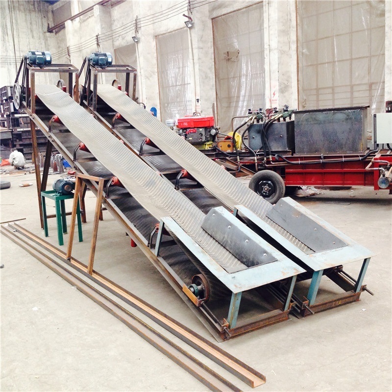 OEM Custom Adjustable Height Belt System Flexible Movable Rubber Mobile Belt Conveyor