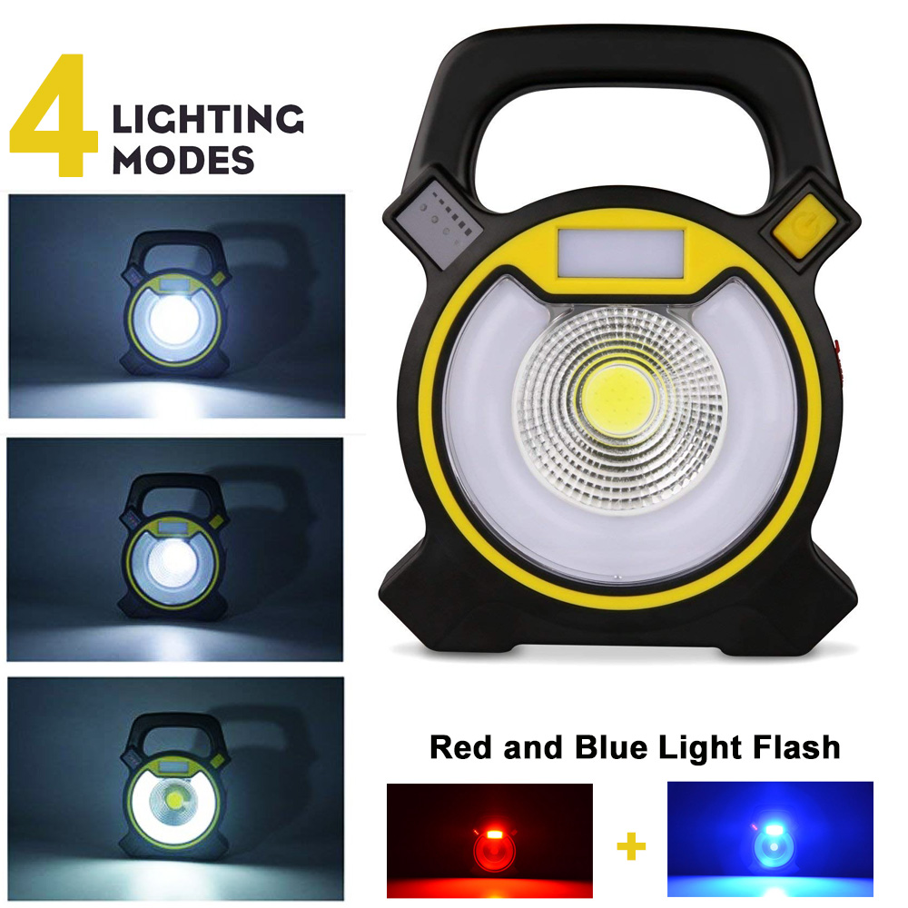 Portable Lantern Camping Light USB+Solar Charging Flashlight Camping Tent Light Outdoor Portable Hanging Lamp Solar Led