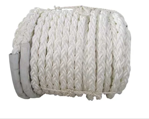 64mm 8 Strand Braided PP Multifilament Marine Mooring Floating Rope