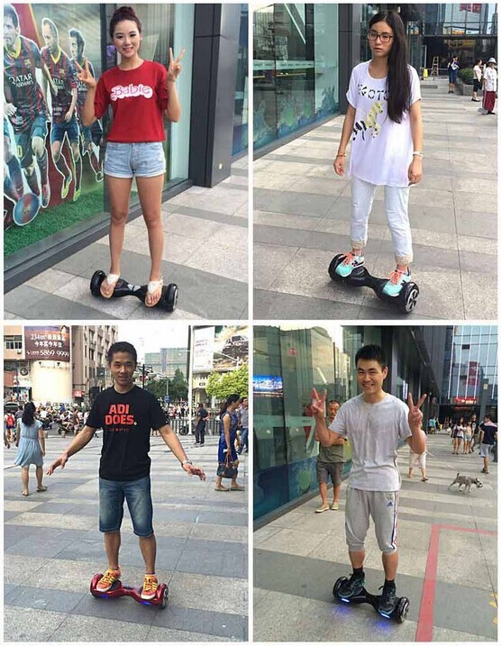 Ouchuangbo Yellow Self-balancing vehicle electric balancing scooter OCB-XX11