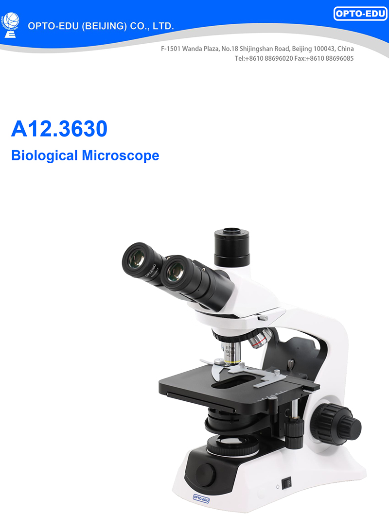 OPTO-EDU A12.3630 1000x Trinocular Biological Microscope