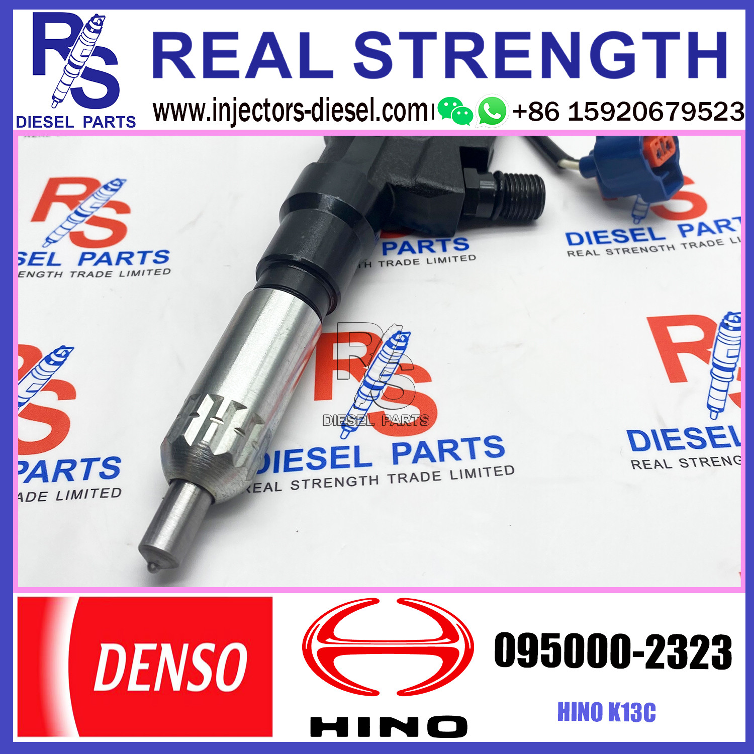 Denso Common Rail Injector 095000-2323 for HINO