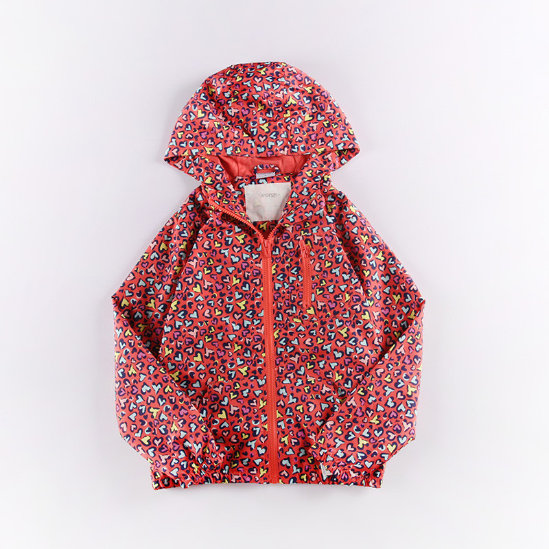 Leftover Design Stockpapa Girls Print Jacket Size 4 6 8 10 12