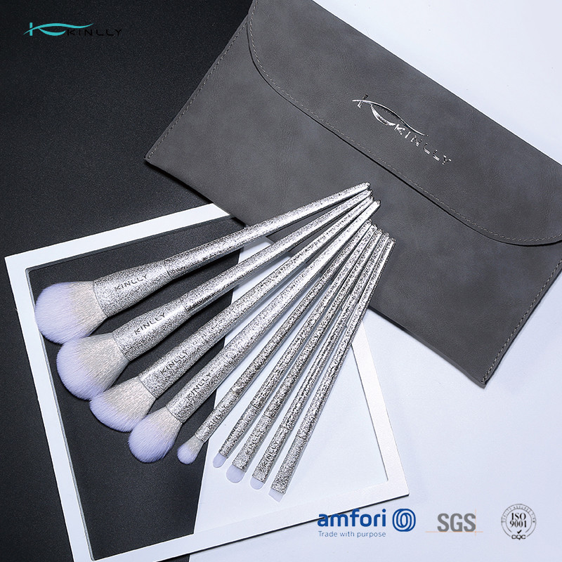 9pcs Plating 3D Full Makeup Kit With Brushes With Brush Bag