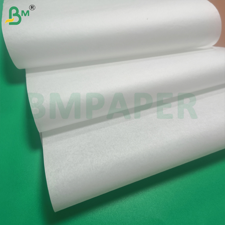White Greaseproof Paper 50gsm For Food Trays, Wraps And Basket Liners