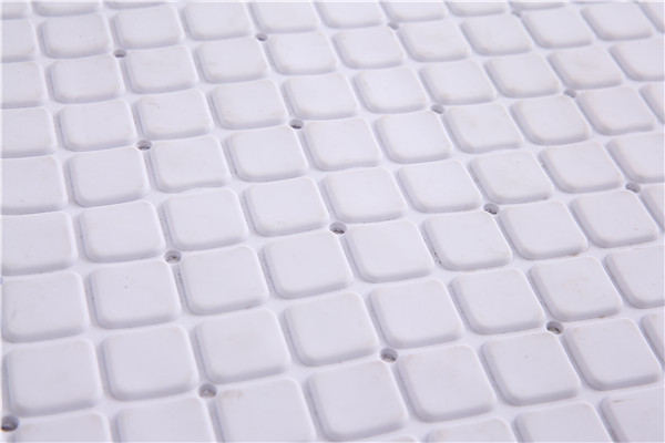 PVC Plaid 69 × 39cm Anti Slip Tub Mats Waterproof Shower Rug