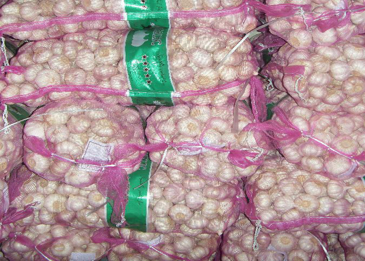 Plastic Polypropylene Woven Industrial Mesh Bags For Orange / Garlic , Tubular Shaped