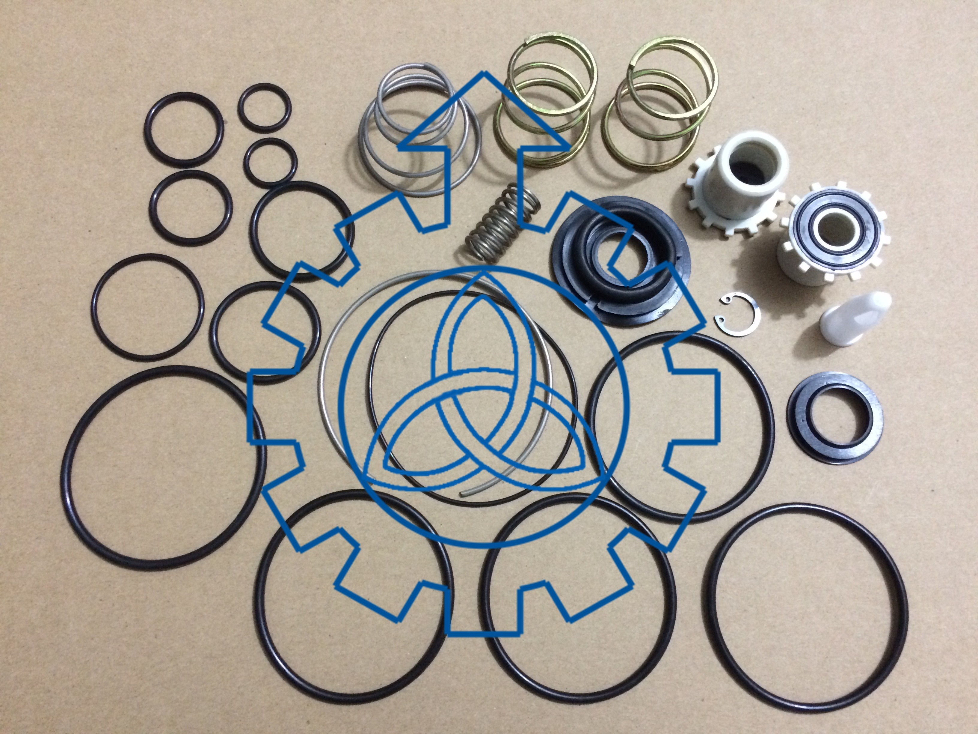 EuCrown 3093073 3090820 Truck Repair Kit For Foot Brake Valve