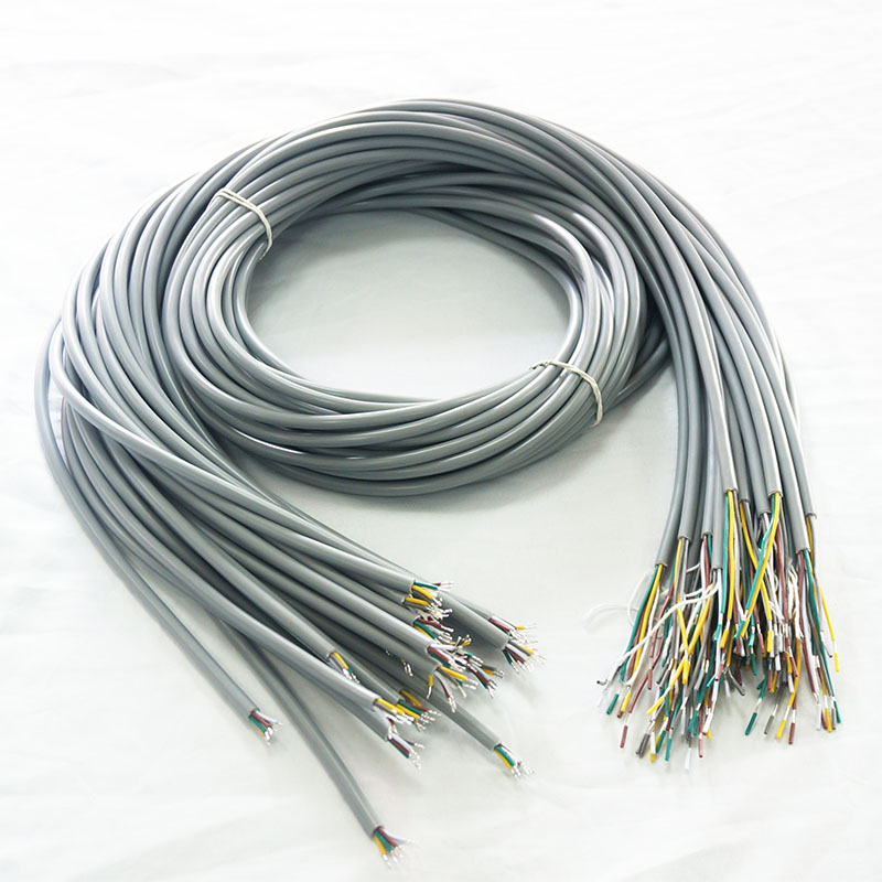 26Awg High Temperature Silicone Wire 150C Multi Core 11 Strands 4 Core Silicone Cable