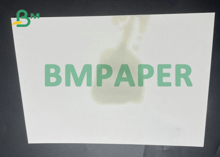 Natural Wood Pulp Uncoated Coaster Paper 0.7MM 1MM For Beer Mat Pads