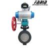 Buy cheap Small Fluid Resistance Hard Sealed Pneumatic Actuator Operated Butterfly Valve from wholesalers
