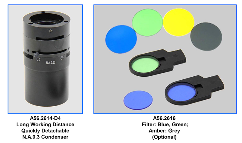 Binocular Wide Field Fluorescence Microscopy A16.2614 40X - 1600X Magnification