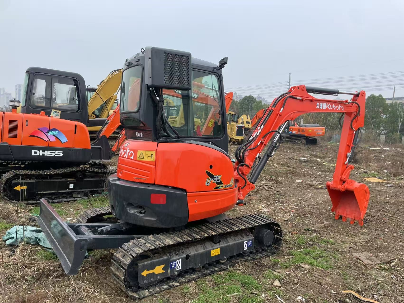2022 Year Used Kubota U-35 Excavators 3.5 Tons Second Hand Crawler Digger