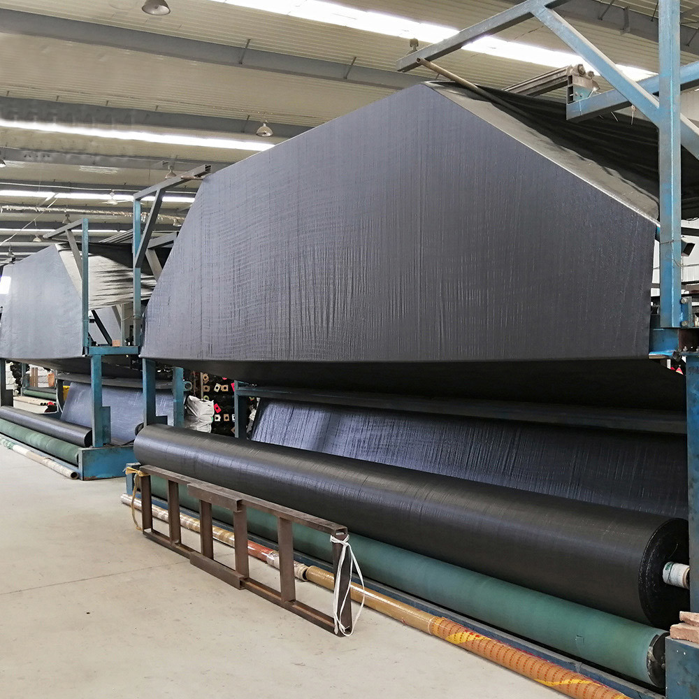 High Tensile Strength PP Woven Geotextile 200g 300g 400g 500g For Road Construction