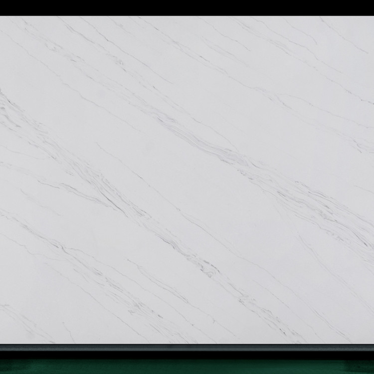 3200x1600mm Calacatta Black Quartz Stone White Artificial Quartz Stone Slabs For Kitche