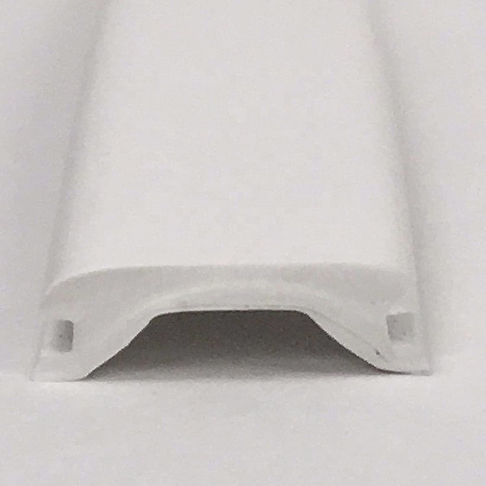 Black Rigid Boat Rubber Rail With 316 Stainless Steel Insert for Customized Boats