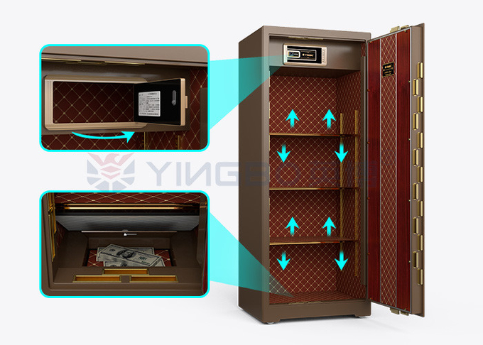 OEM Solid Steel Smart Safe Box Fingerprint Lock For Security YB/ZY-180
