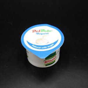 China Yogurt Leakproof Pre Cut Lids Anti Corrosion ISO9001 Easy Peel Off on sale