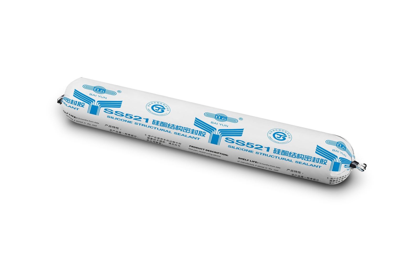 SS521 Neutral Curing 500ml Silicone Structural Sealant For Glazed Curtain Wall