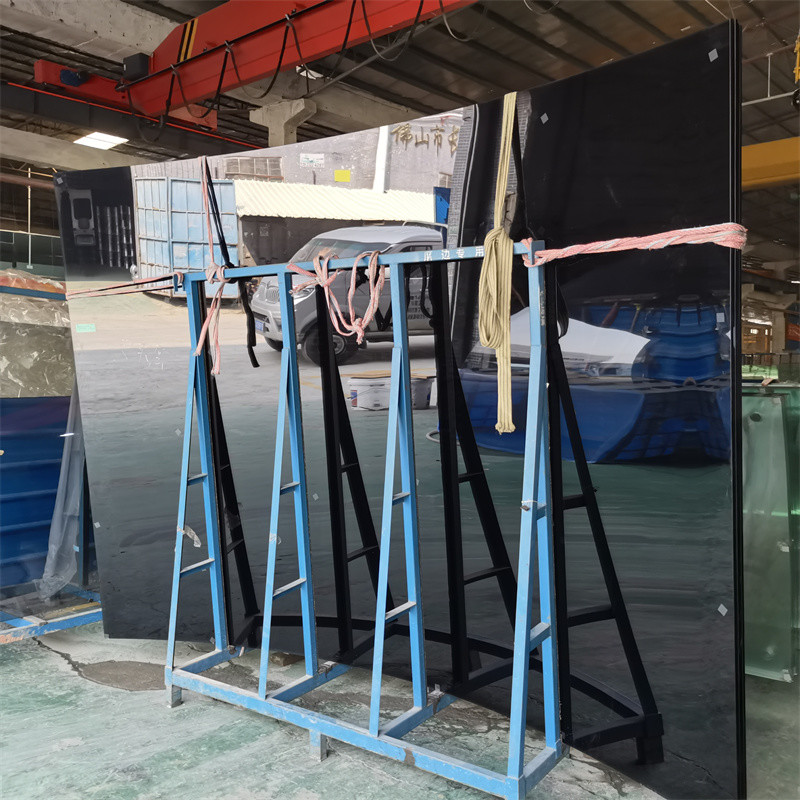 Terrace Balcony Building Tempered Glass Customized Indoor Staircase Adjustable Railing Glass