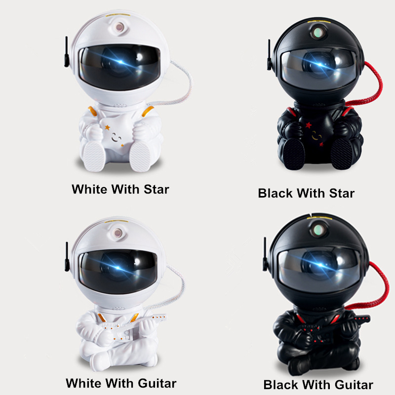New Astronaut Hug Star Galaxy Projector Night Light 360 Degree Adjustable Spaceman Starry Sky Projector Light Atmosphere