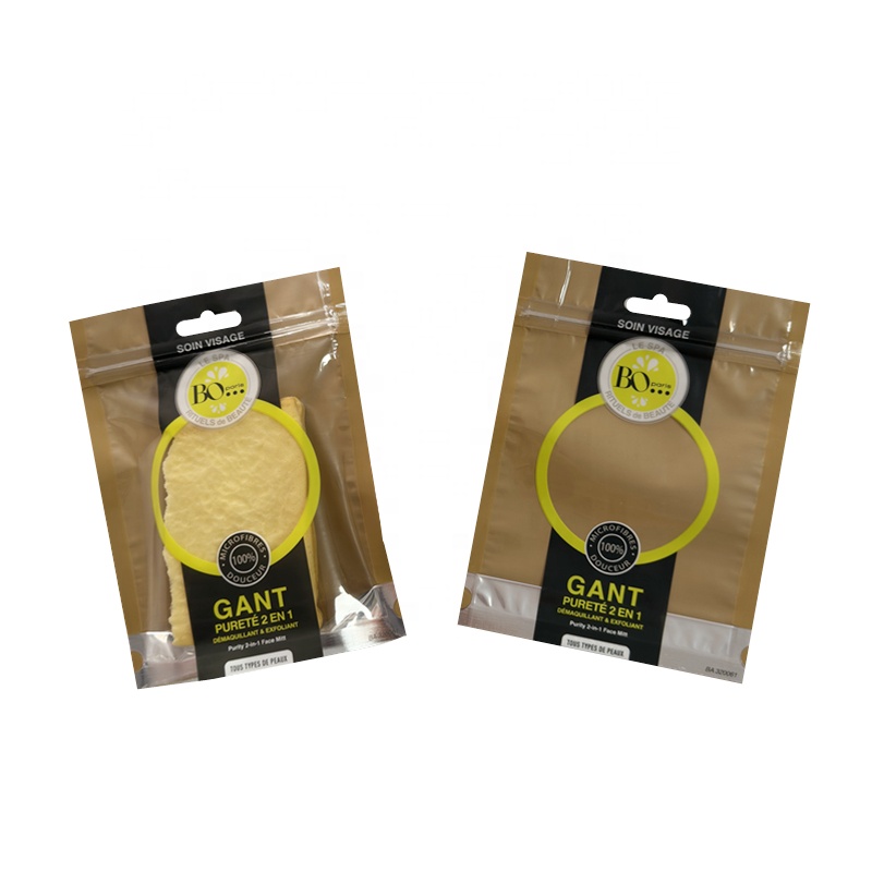 Logo Printing Flat 3 Side Seal Pouch For Perfume Lotion Cream Powder Sachet